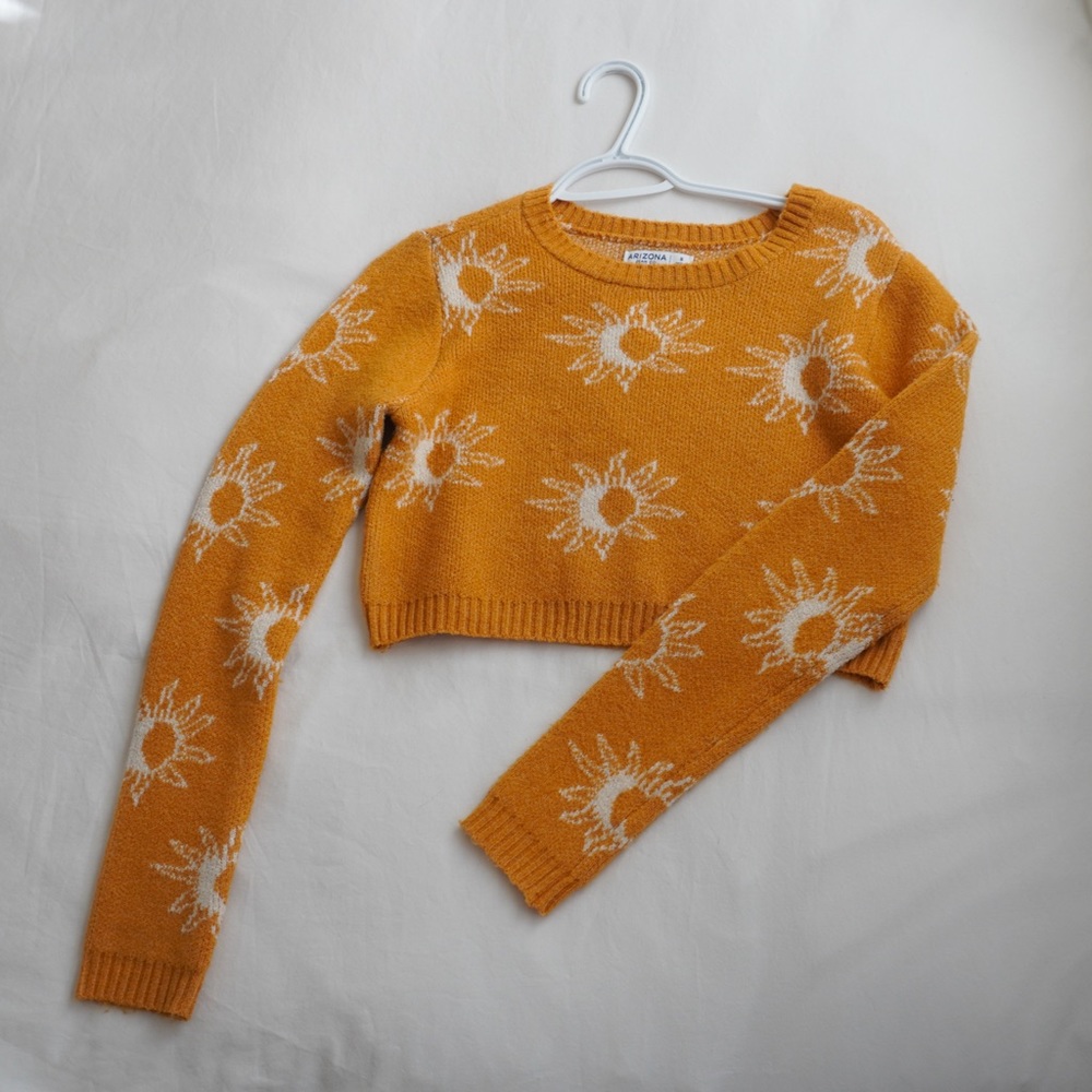 JCPenney Sunshine Sweater | Size Small | Mustard/Yellow